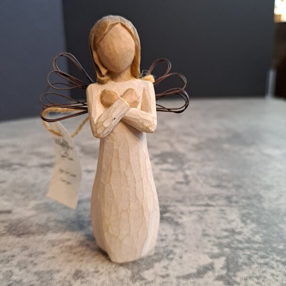 Willow Tree Ornament Sign Of Love 2003 Demdaco 2003 Susan Lordi 4 Inches Tall - Picture 2 of 6